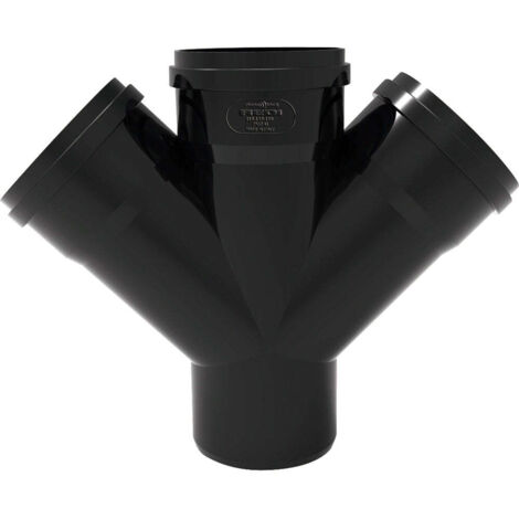 DERIVAZIONE PHONO BLACK 45° MF - 100 x 40 - 40 (1/4)