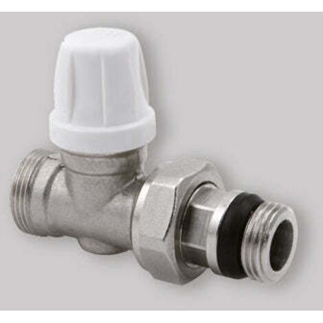 Detentore Diritto Micrometrico Attacco Per Tubo Rame, Multistrato E Pe-X "Tulipano" Icma 1/2" X 1/2" (1/3)
