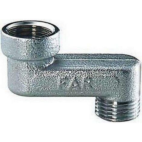 5560 - Raccordo eccentrico, attacchi femmina-maschio - Misura 3/8" x 3/8" - Interasse 1 cm 5560 138