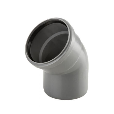Curva gomito da 40mm - 2pz raccordo con guarnizione, scegli se  30 gradi