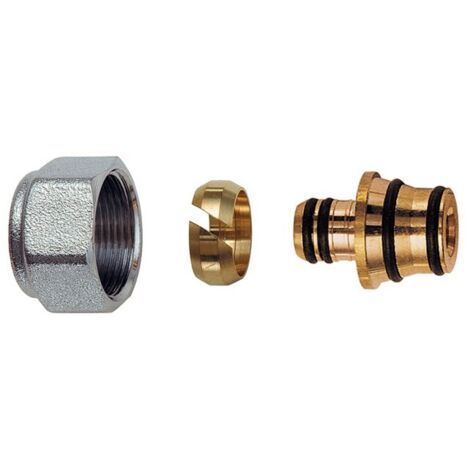 FAR 6055 Raccordo Adattatore Multistrato Ø16X2,25 Dado Cromato - 6055 58200