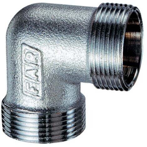 GOMITO DOPPIO MONOCONO CROMATO FAR - 24 x 19 (1/2)