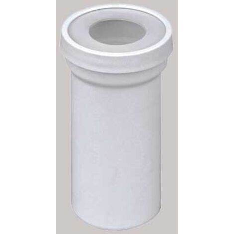 TRONCHETTO WC CON GUARNIZIONE PVC - Ø 100