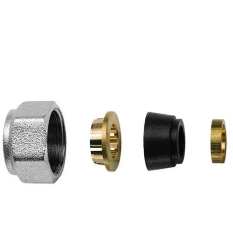 FAR 8429 Raccordo Adattatore Per Rame Ø16 O-Ring Gomma - 8429 16