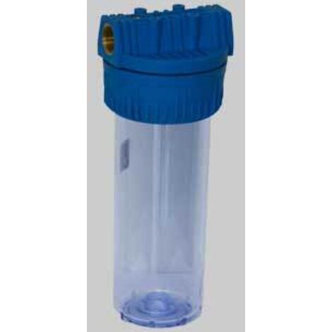 Filtro big 3 pezzi vuoto 9" 3/4 attacco 1"