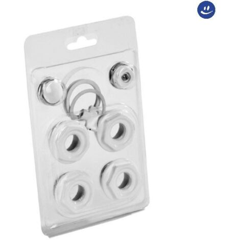 Kit tappo/riduzione per radiatore in alluminio 1x3/8
