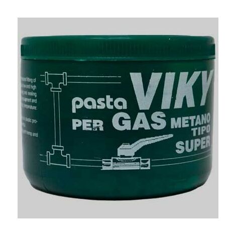 Pasta verde 'Viky-Super' per gas metano 450 gr