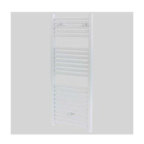 ERCOS - TERMOARREDO SCALDASALVIETTE OPERA IN ACCIAIO BIANCO 120 x 45 CM, Termoarredi bagno e scaldasalviette, Termoarredi bianchi