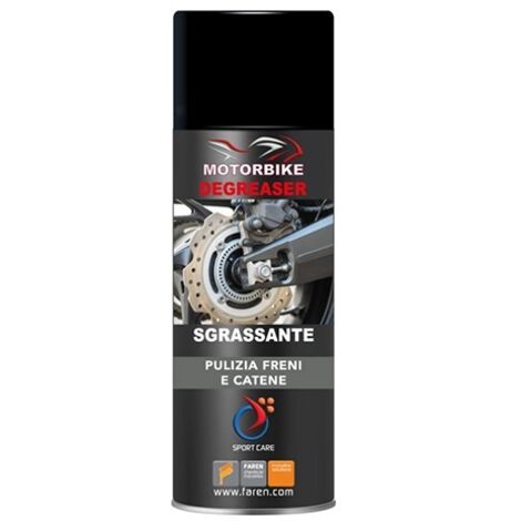 PULITORE IMPIANTI FRENANTI E CATENE MOTO DEGREASER 200 ml