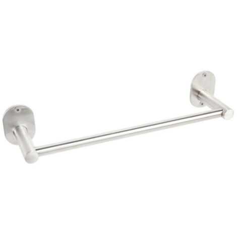 PORTA ASCIUGAMANI MOD. BLIZZ SPAZZOLATO 30 CM Spazzolato 34,5xh.6,5x7,7 METAF (1/3)