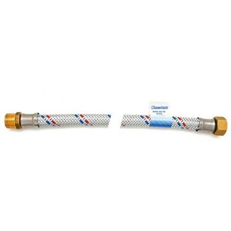 FLESSIBILE ANTIVIBRANTE IN ACCIAIO ZINCATO MF CM 40 1"1/2