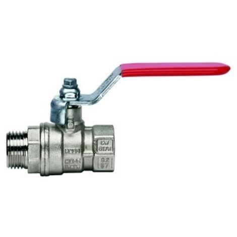 VALVOLA A SFERA MF LEVA PIATTA 1" (DN25) 30 bar / 435 psi