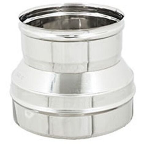 RIDUZIONE INOX PER CANNE FUMARIE Misura: Diam. M 130-F 80