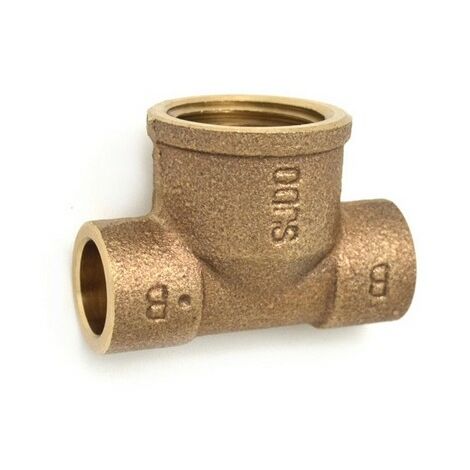 TEE BRONZO F. A SALDARE 1" x 28