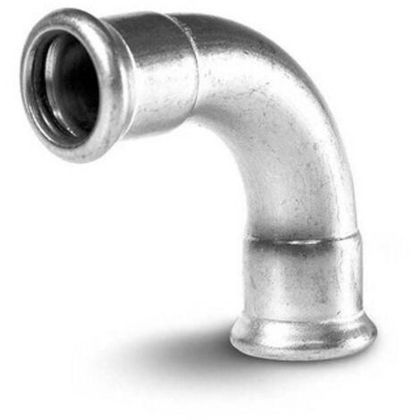 CURVA FF 90° A PRESSARE IN ACCIAIO CARBONIO Diam. 35