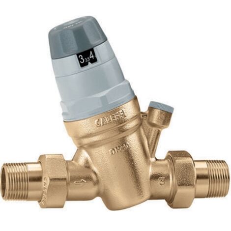 RIDUTTORE DI PRESSIONE SOLO CON ATTACCO MANOMETRO 1/2" CALEFFI