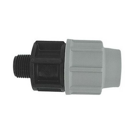 RACCORDO MASCHIO PLASSON PER TUBO POLIETILENE                          1 x 20