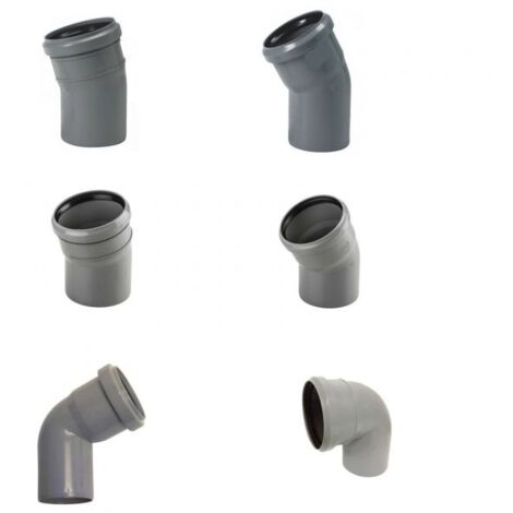 CURVA AD INNESTO IN PP PER IMPIANTI DI SCARICO IDRAULICO  40 mm,87°