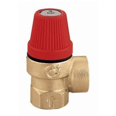 VALVOLA DI SICUREZZA FF ORDINARIA ACS 1/2 - 3 bar CALEFFI
