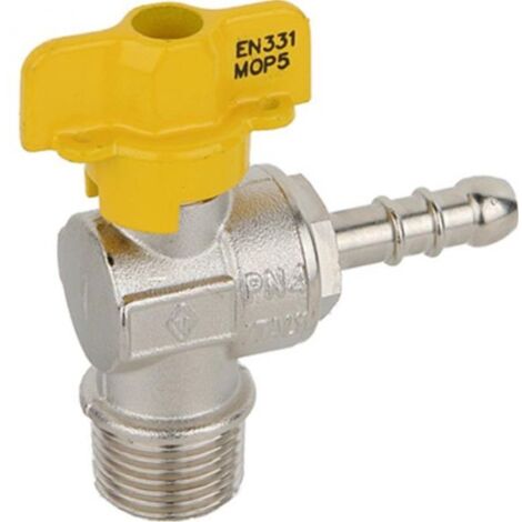 RUBINETTO A SFERA GAS SQUADRA M F-BRICO 1/2 x 0.9 Gpl FAIDF (1/3)
