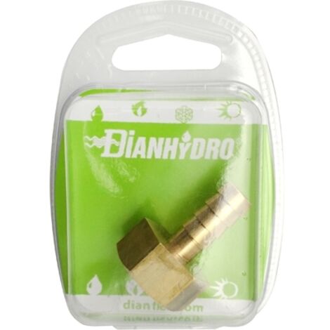 RACCORDO PORTAGOMMA SEMPLICE F PER GAS   BLISTER 1/2 Gpl FAIDF