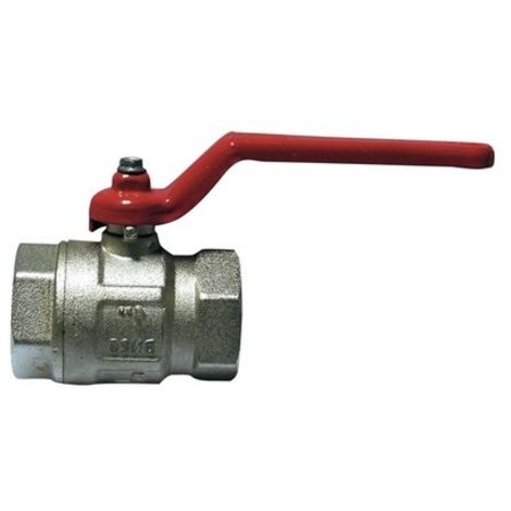 VALVOLA A SFERA FF C/LEVA ROSSA 3" (DN 80) 14 bar/ 203 psi