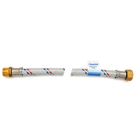 FLESSIBILE ANTIVIBRANTE IN ACCIAIO ZINCATO MF CM 80 1"1/2