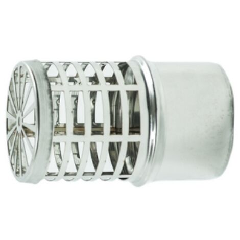 TERMINALE ECO PELLET INOX Diam. 80 (1/2)