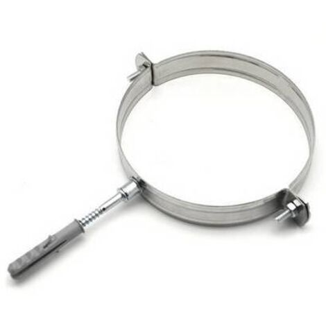 COLLARE DI FISSAGGIO IN ACCIAIO INOX Diam. 140 DK