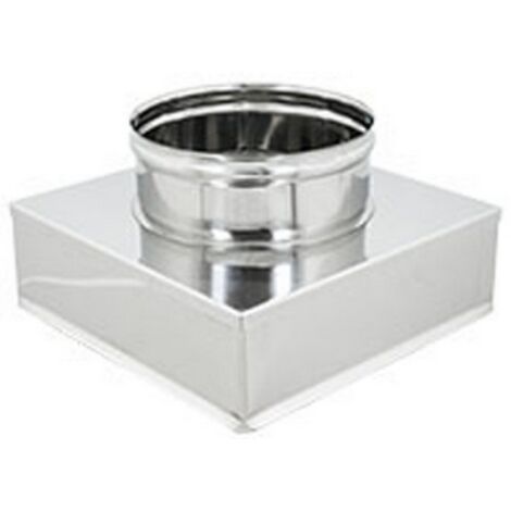 RIDUZIONI QUADRE-TONDE ACCIAIO INOX Diam. 350x350 a 200 DK (1/2)