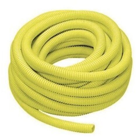TUBO GUAINA GIALLA PER PROTEZIONE TUBI GAS Diam. Int. 50