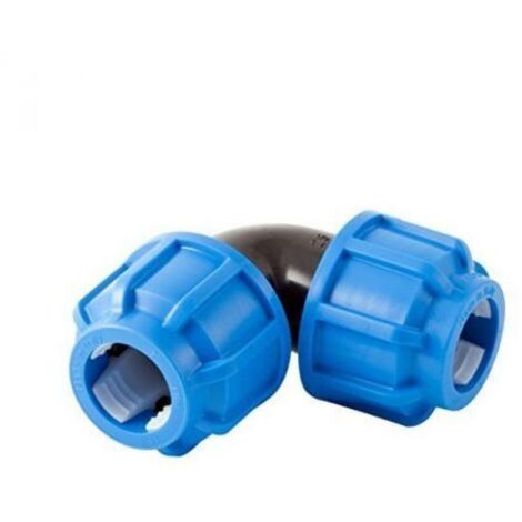 GOMITO A 90° DIANFLEX RACCORDO PER POLIETILENE Diam. 32 (1/3)