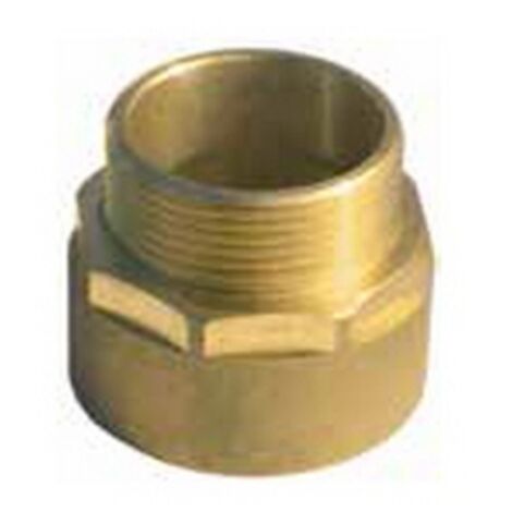 RIDUZIONE IN OTTONE FISSA F UNI 811 - M GAS ISO 228                    1” 1/2 M    DN 45F