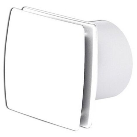 ASPIRATORE ELETTRICO ESTERNO A SUPPORTO VENTILAZIONE NATURALE Silver Cromo D. 100 - 19 w VECAM (1/3)