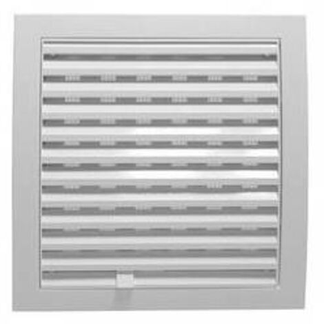 GRIGLIA DI AERAZIONE QUADRATE CON FLUSSO REGOLABILE cm 15x15 DK