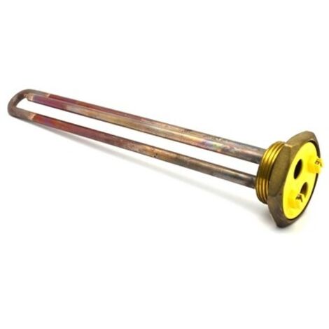 RESISTENZA ELETTRICA DIRITTA SCALDABAGNO SU TAPPO W1500 Lunghezza 280 mm - 28 cm