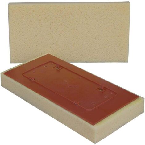 RICAMBIO SPUGNA cm 17 x 34 col. marrone