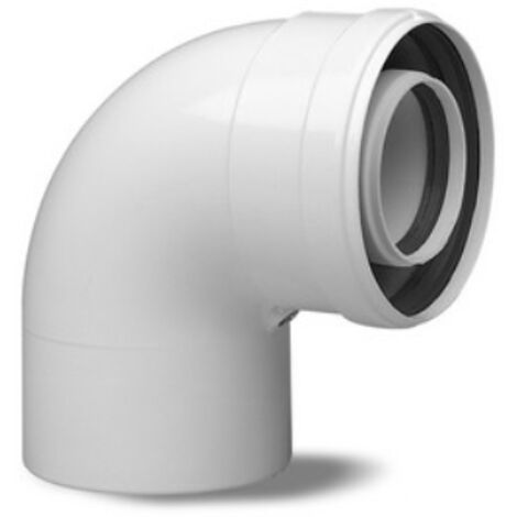 CURVA COASSIALE PER CONDENSAZIONE 90° - BAXI
