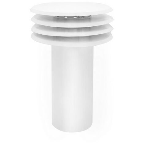 ESALATORE FUMO VENTILATO CON REGOLAZIONE                               Diam. 130-135