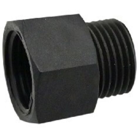 PROLUNGA FILETTATA IN PP Misura: 1/2" x 1/2" 15 mm