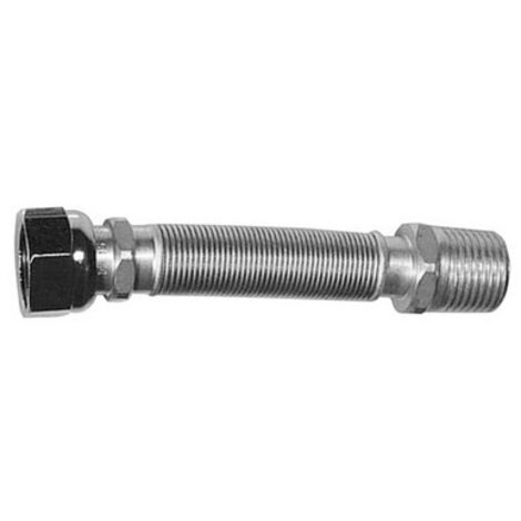 FLESSIBILE INOX RACCORDO IN OTTONE MM 220 / 420 ACQUA PARIGI 3/4"