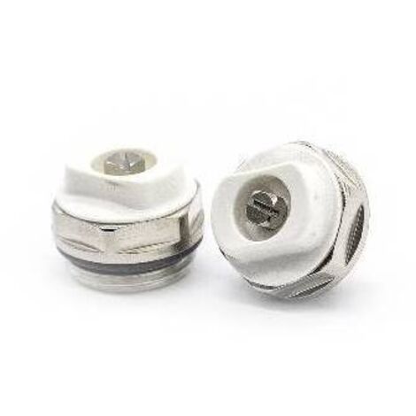 VALVOLA DI SFIATO ORIENTABILE IN OTTONE NICHELATO 3/8 DK