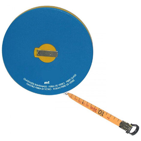 Made In Italy Rotella Metric  'Extra' Mt 10 Nastro In Fibra Custodia In Abs. (1/2)