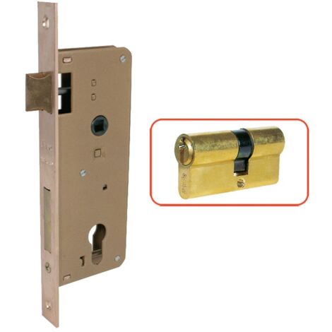 SERRATURA DA INFILARE PER PORTE IN LEGNO ART. 200 E 45 (1/2)