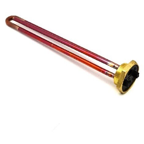 RESISTENZA DIRITTA CON TAPPO ESAGONALE W 1500 - L. 285 mm 220-240V