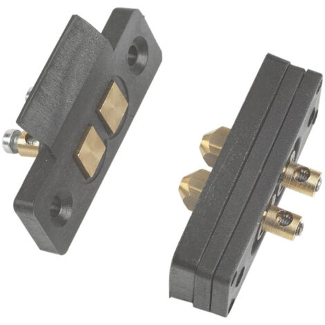 COPPIA CONTATTI ELETTRICI spessore mm.3 CORNI (1/2)
