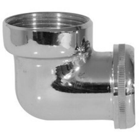 RACCORDO 90° CROMATO 1"1/4 x 32 (1/2)