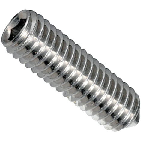VITI GRANI SENZA TESTA INOX A2 M 4X 10 MM - CONF. DA 500 PZ - DF 4310208