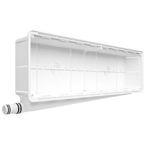 CASSETTA DI PREDISPOSIZIONE HYDRONIC BOX USCITA SCARICO ORIZZONTALE mm 430x166x65