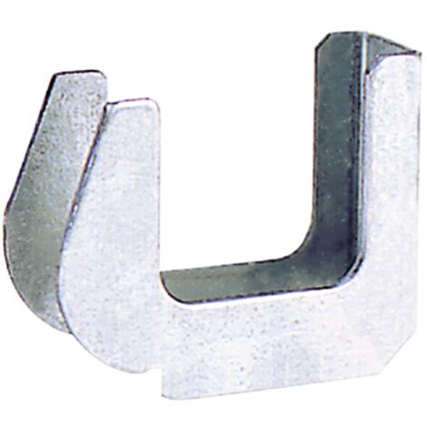 GANCIO UNIFICATO PER SCAFFALATURA in lamiera zincata